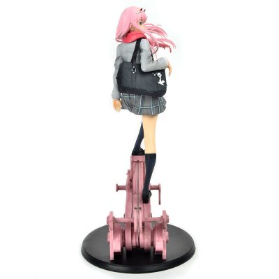 Anime Figure Darling in the FRANXX Figure Zero Two 02 Red White Clothes Sexy Girls PVC 10 - Darling In The FranXX Store