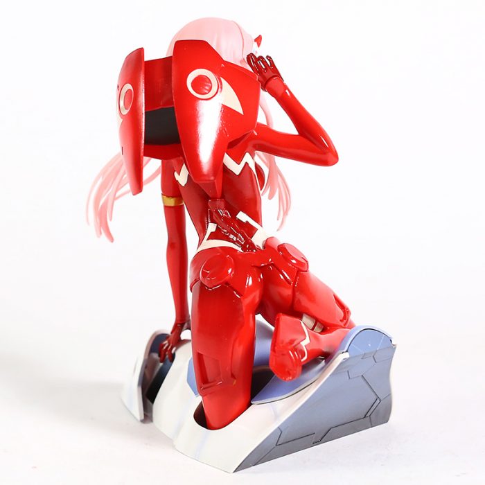 Anime Figure Darling in the FRANXX Figure Zero Two 02 Red White Clothes Sexy Girls PVC 4 - Darling In The FranXX Store