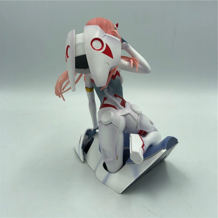 Anime Figure Darling in the FRANXX Figure Zero Two 02 Red White Clothes Sexy Girls PVC 8 - Darling In The FranXX Store