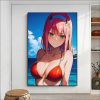 DARLING In The FRANXX Poster Anime Posters Sticky HD Quality Poster Wall Art Painting Study Wall - Darling In The FranXX Store