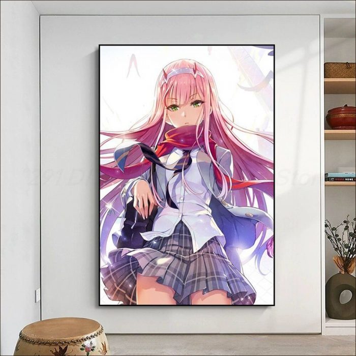 DARLING In The FRANXX Poster Anime Posters Sticky HD Quality Poster Wall Art Painting Study Wall 2 - Darling In The FranXX Store