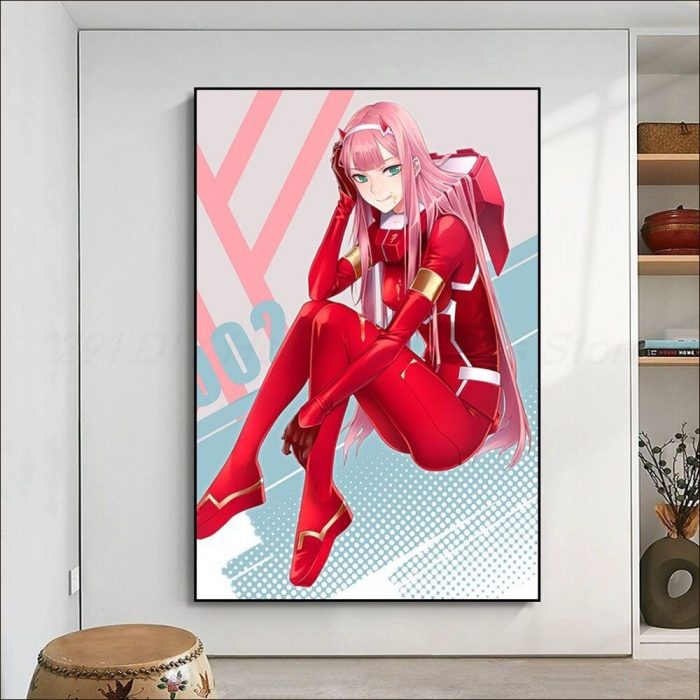 DARLING In The FRANXX Poster Anime Posters Sticky HD Quality Poster Wall Art Painting Study Wall 3 - Darling In The FranXX Store