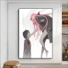 DARLING In The FRANXX Poster Anime Posters Sticky HD Quality Poster Wall Art Painting Study Wall 5 - Darling In The FranXX Store