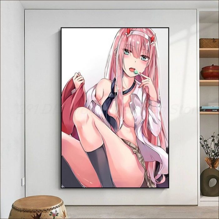 DARLING In The FRANXX Poster Anime Posters Sticky HD Quality Poster Wall Art Painting Study Wall 9 - Darling In The FranXX Store