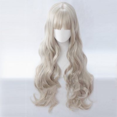 DARLING in the FRANXX 556 Cosplay Wigs Kokoro Wigs 80cm Long Wavy Synthetic Hair Perucas Cosplay 4 - Darling In The FranXX Store