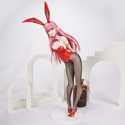 Darling In The FRANXX Zero Two Bunny Ver 1 4 Scale PVC Figure Model Toy Lovely 1 - Darling In The FranXX Store