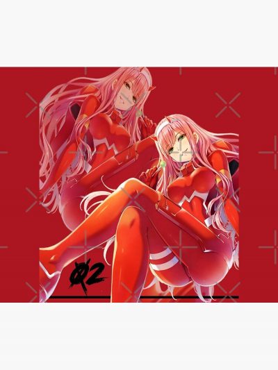 Zero Two V Tapestry Official Cow Anime Merch