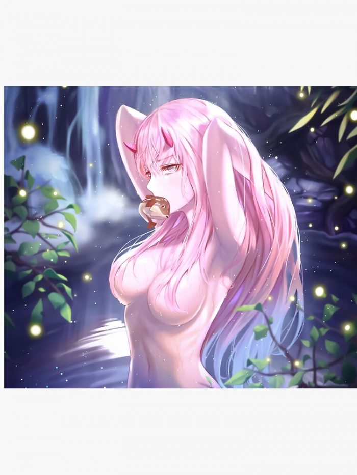 Zero Two Darling In The Franxx Tapestry Official Cow Anime Merch