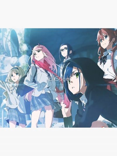 Darling In The Franxx Squad Poster Tapestry Official Cow Anime Merch