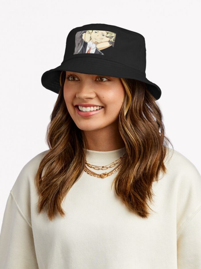 Mitsuru Darling In The Franxx Present Bucket Hat Official Cow Anime Merch