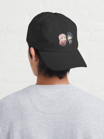 Zero Two And Hiro | Darling In The Franxx Cap Official Cow Anime Merch