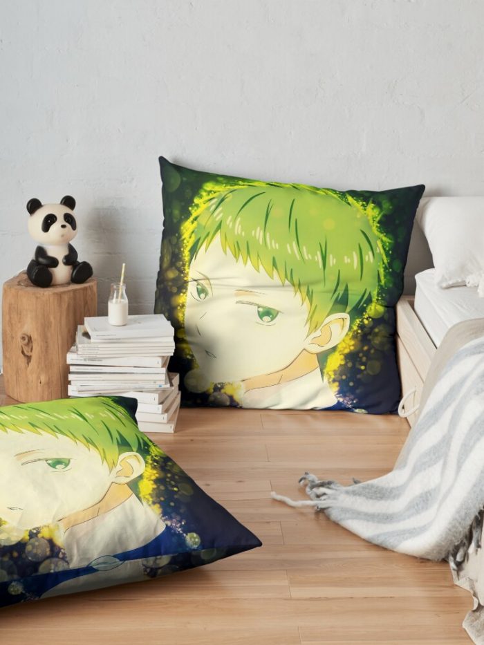 Mitsuru Darling In The Franxx Fanart Anime Waifu Throw Pillow Official Cow Anime Merch