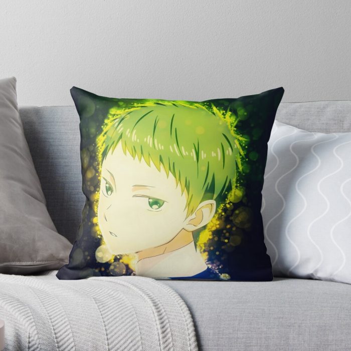 Mitsuru Darling In The Franxx Fanart Anime Waifu Throw Pillow Official Cow Anime Merch