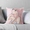 Darling In The Franxx - Hiro And Zero Two Throw Pillow Official Cow Anime Merch