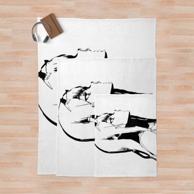 Darling In The Franxx - Zero Two Throw Blanket Official Cow Anime Merch