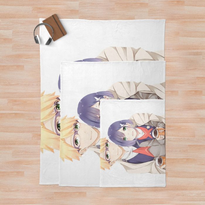 Goro Darling In The Franxx Present Throw Blanket Official Cow Anime Merch