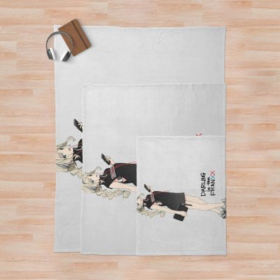 Kokoro Darling In The Franxx Throw Blanket Official Cow Anime Merch