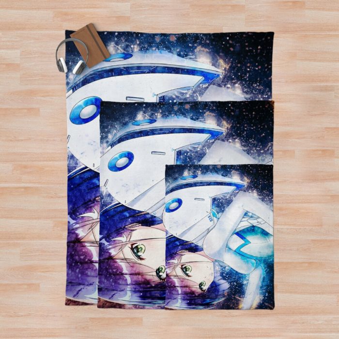 Ichigo Darling In The Franxx Throw Blanket Official Cow Anime Merch