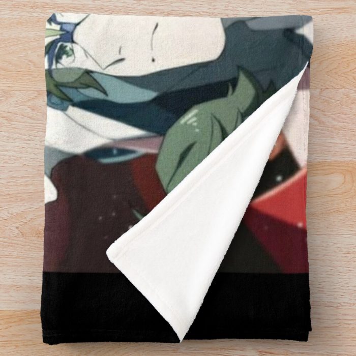 Darling In The Franxx Anime Throw Blanket Official Cow Anime Merch