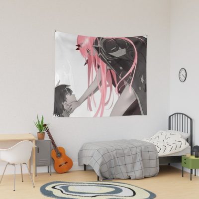 Darling In The Franxx: Hiro And Zero Two Tapestry Official Cow Anime Merch
