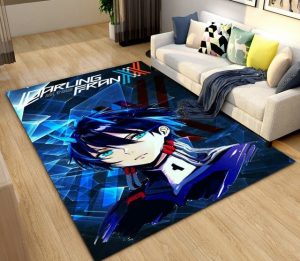 Zero Two DARLING In The FRANXX Anime Area Rug Carpet Rug for Living Room Bedroom Sofa.jpg 640x640 11 - Darling In The FranXX Store