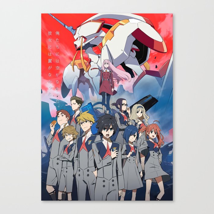 darling in the franxx7024955 canvas - Darling In The FranXX Store