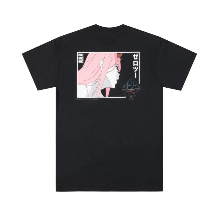 bioworld unisex t shirts darling in the franxx zero two framed kanji t shirt crunchyroll exclusive 32970626891820 - Darling In The FranXX Store
