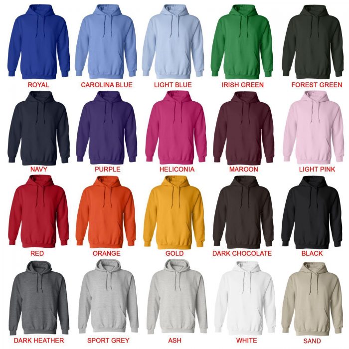 hoodie color chart - Darling In The FranXX Store